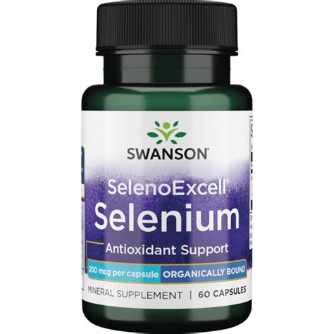 Swanson Selenoexcell Selenium 200 Mcg 60 Capsules
