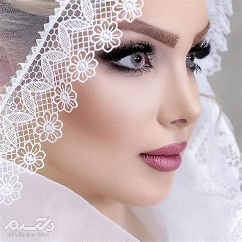 مدل آرایش جذاب و شیک عروس ایرانی جدید سحربانو