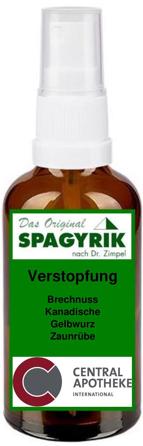 Central Apotheke Leipzig Spagyrik Verstopfung Spray 50ml