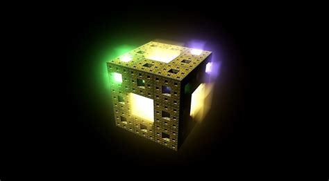 Hyper Dimensional Fractal Cube Reality Light Force Network