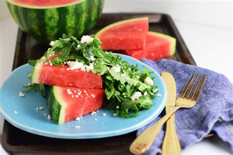 Watermelon Wedge Salad With Feta Natalie Paramore