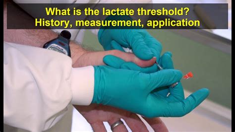 What Is The Lactate Threshold Youtube