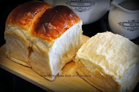 Milk bread was one of her specialties. Everybody Eats Well in Flanders: Hokkaido Milk Loaf ...