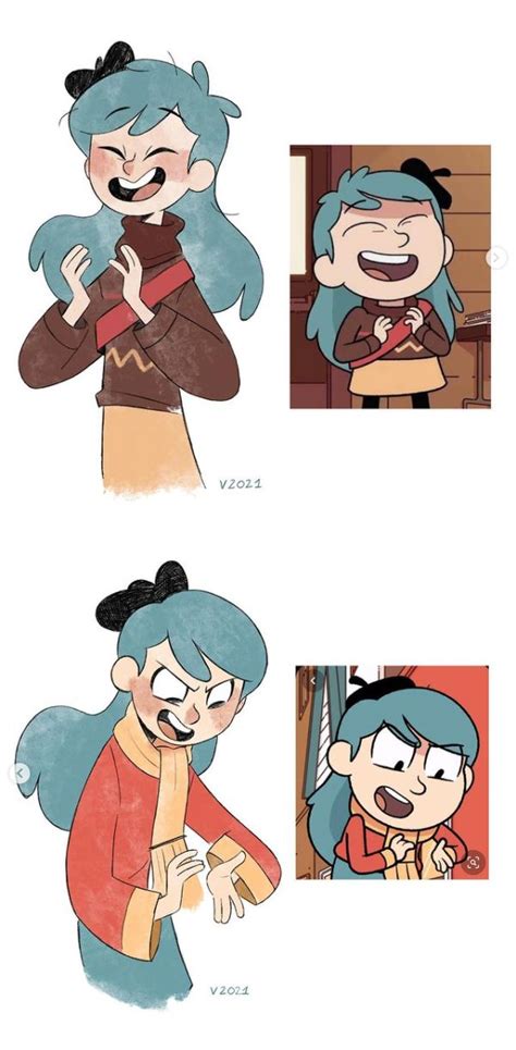 Incredible Hilda Fanart By Sprigsfiddle Cartoon Character Design