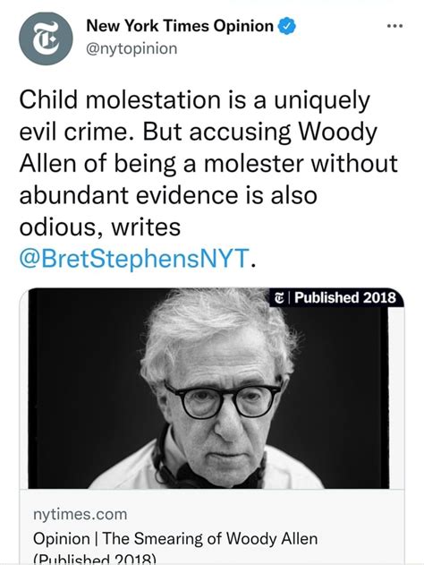 New York Times Opinion Child Molestation Is A Uniquely Evil Crime But