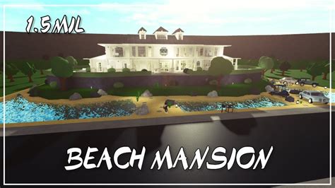 Bloxburg Beach House Mansion