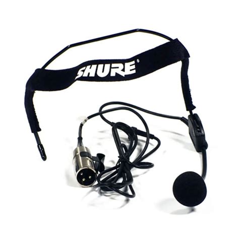 Shure Wh20xlr Headworn Cardioid Dynamic Microphone W Xlr Connector