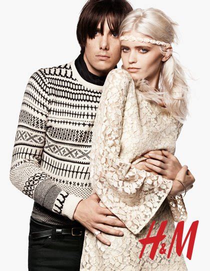 Abbey Lee Kershaw Poses With Boyfriend For Handm Holiday
