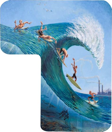 Damian Fulton — Surf Artist Club Of The Waves