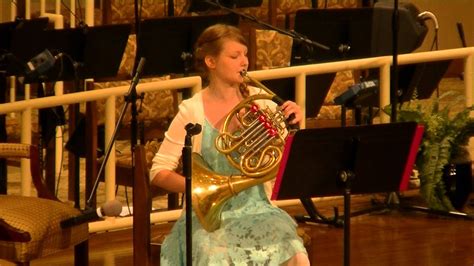 Sarahs First Solo French Horn Youtube