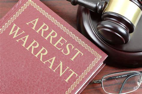 Arrest Warrant Free Of Charge Creative Commons Law Book Image