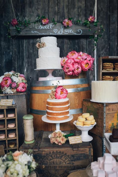 Karas Party Ideas Rustic Country Barn Wedding Party