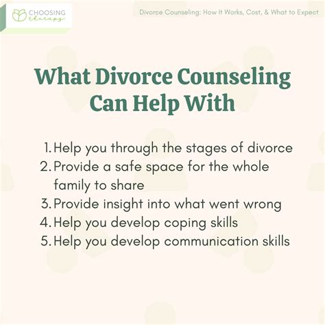 divorce counseling how it works cost and what to expect choosing therapy