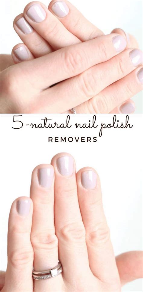 5 all natural nail polish removers our oily house