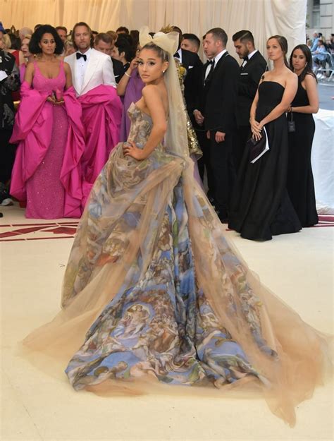 Ariana Grande Met Gala Dresses From Behind 2018 Popsugar Fashion Uk Photo 3