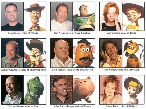 Cast Of Toy Story Voices Of Disney Characters Pinterest Toys And