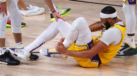 Los Angeles Lakers Forward Anthony Davis Ankle Listed As Questionable