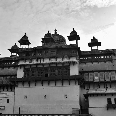 Jahangir Mahal Orchha Fort In Orchha Madhya Pradesh India Jahangir