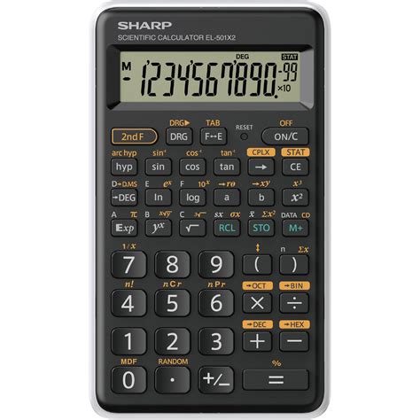 Sharp El 501xbgr Scientific Calculator