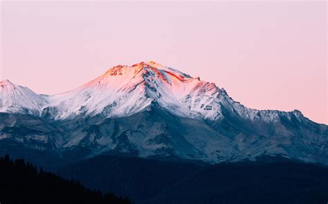 Mountains Sunset Wallpaper 4k