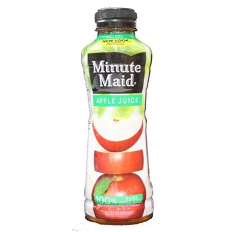 Minute Maid Apple Juice 24152oz Minute Maid Apple Juice Apple