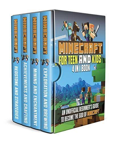 Kids Kindle Book Minecraft For Teens And Kids 4 In 1 Book An
