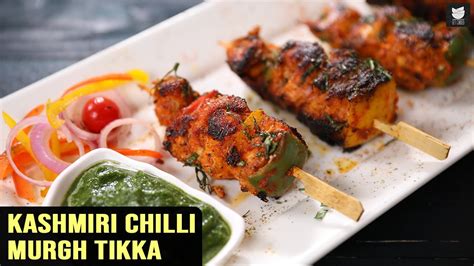 Kashmiri Chilli Murgh Tikka Restaurant Style Chicken Tikka Chicken