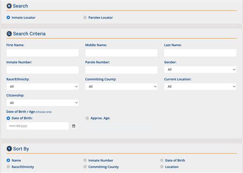 Pennsylvania Inmate Search – PA DOC Offender Lookup