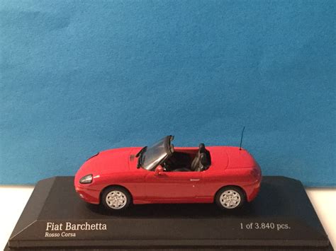 Minichamps 143 Fiat Barchetta Cabriolet Red 430 Catawiki