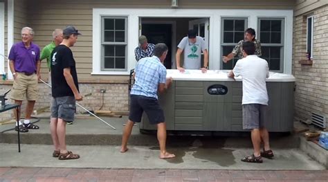 How To Move A Hot Tub — Sunplay