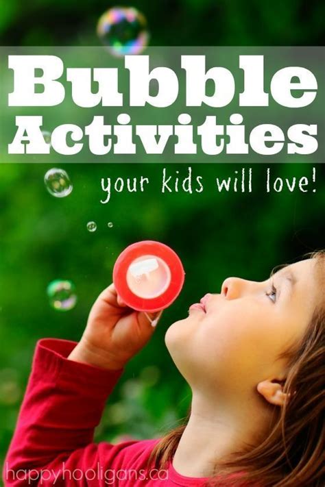 Bubble Activities For Kids Bubble Activities Activities For Kids