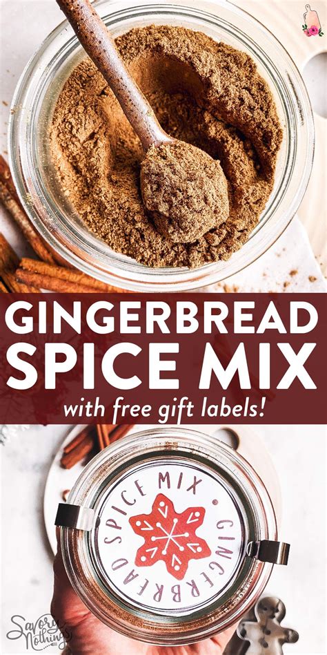 Make This Homemade Gingerbread Spice Mix For Your Friends And Neighbors They Ll Love The Easy