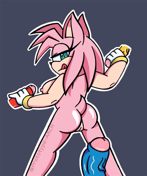Rule 34 Amy Rose Big Ass Breasts Green Eyes Knuckles The