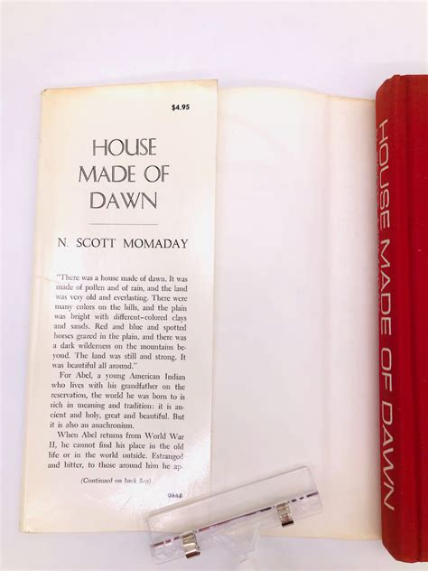 House Made Of Dawn Signed By N Scott Momaday First Edition First
