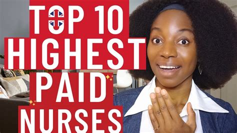 HIGHEST PAID NURSES UK Top 10 Highest Paid Nurses In The UK UK