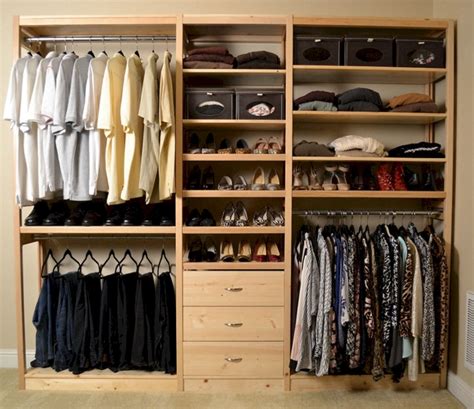 To fit a variety of closet sizes, this starter kit offers durable laminate construction. 25+ Awesome Modern Closet Organization Ideas - DECOREDO