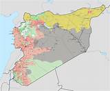 Current Syrian Civil War Map Images