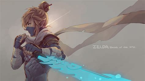 The Legend Of Zelda Breath Of The Wild Wallpaper Anime Epic Link Botw