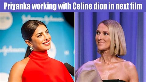 Priyanka Chopra Starts Prepping For Her Movie With Celine Dion Text