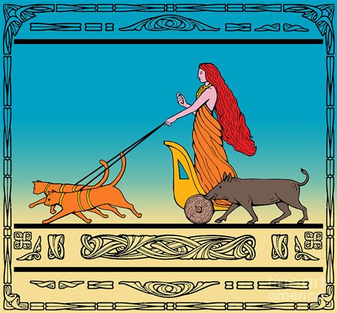 She is the norse goddess of love, death, war dani kaulakis is a freelance illustrator based out of bellefonte, pa. Freya Norse goddess Digital Art by Aloysius Patrimonio