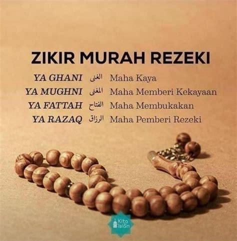 7 zikir pembuka rezeki & doa murah rezeki pic.twitter.com/25i3mxun9q. Zikir murah rezeki | Just pray, Beaded bracelets ...