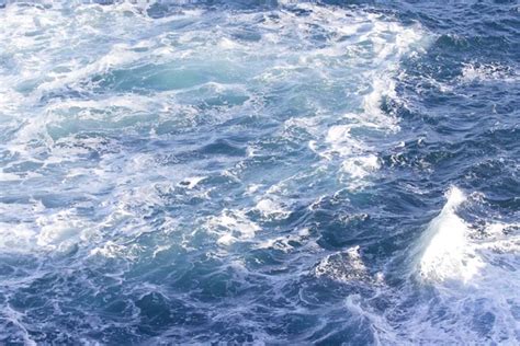 Deep Blue Ominous Ocean Water Background — Stock Photo © Feverpitch