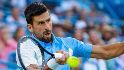 Novak Djokovic Wins On His Us Return At Cincinnati Open After Two Year