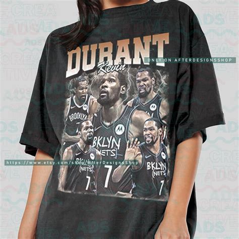Kevin Durant Shirt Vintage Tee Nba Tshirt Fan Unisex Mvp Etsy