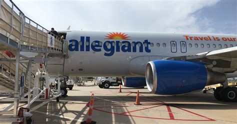Bna Allegiant Air Lands At Nashvilles Airport Bringing Five New