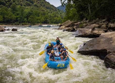 new river gorge rafting riverside overnight package rafting ace adventure resort west