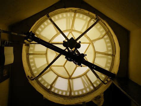 Inside The Clock Tower Of The Bath Abbey In England