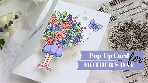 Easy Pop Up Card For Mothers Day Youtube