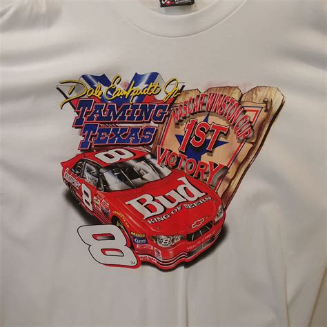 Dale Earnhardt Jr Fan Pack T Shirt Xl Can Hugger Cling Sticker