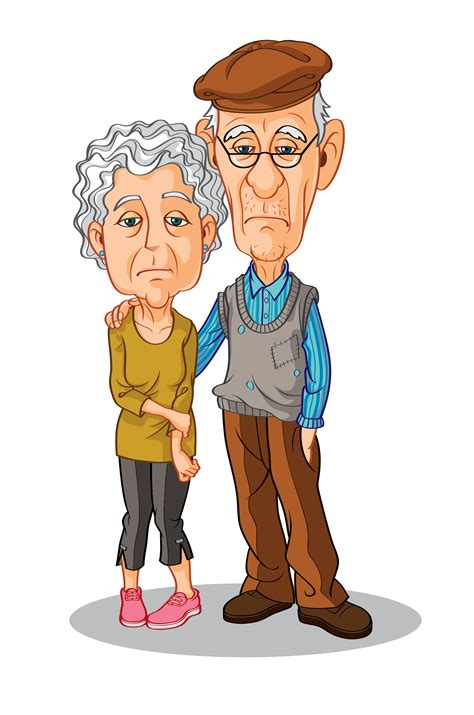 Grandparents clipart poor couple, Grandparents poor couple Transparent FREE for download on ...
